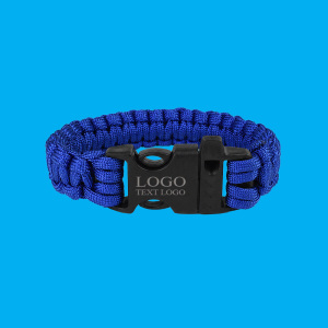 Survival Paracord Bracelet with Whistle