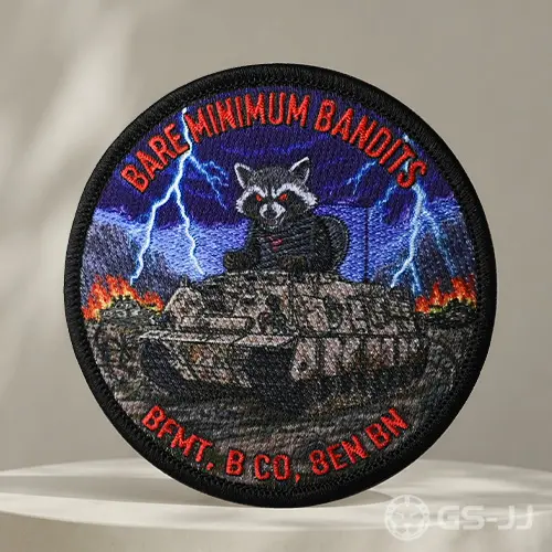Raccoon Tank Full Embroidered + Full Printed Patches Raccoon Tank Full Embroidered + Full Printed Patches
