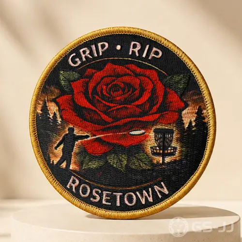 Grip Rip Rosetown Full Embroidered + Full Printed Patches Grip Rip Rosetown Full Embroidered + Full Printed Patches