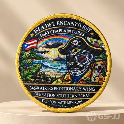 USAF Chaplain Corps Full Embroidered + Full Printed Patches USAF Chaplain Corps Full Embroidered + Full Printed Patches