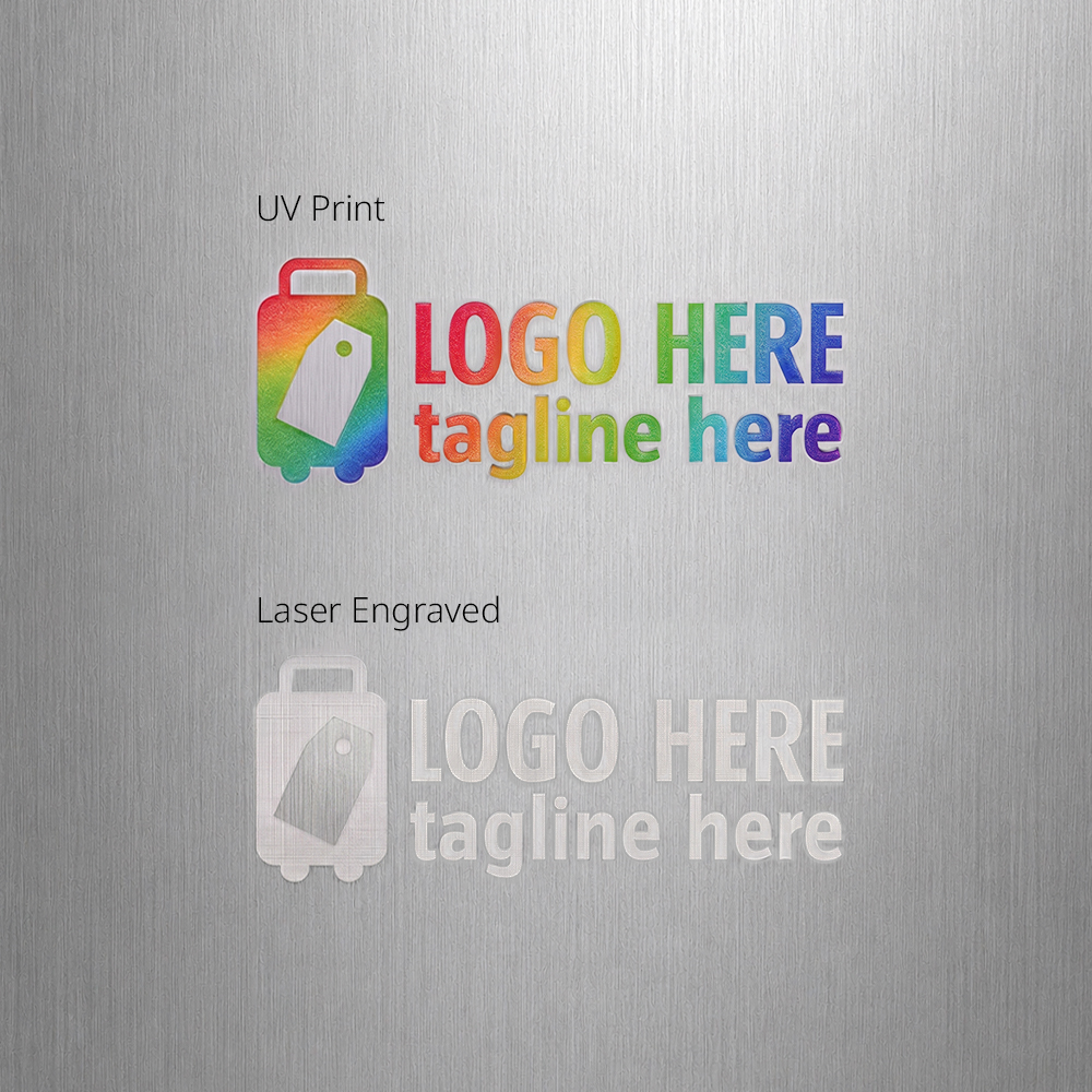 Bright Color Aluminum Luggage Tag with Name Card