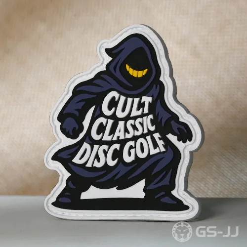 Cult Classic Disc Golf PVC Patches Cult Classic Disc Golf PVC Patches