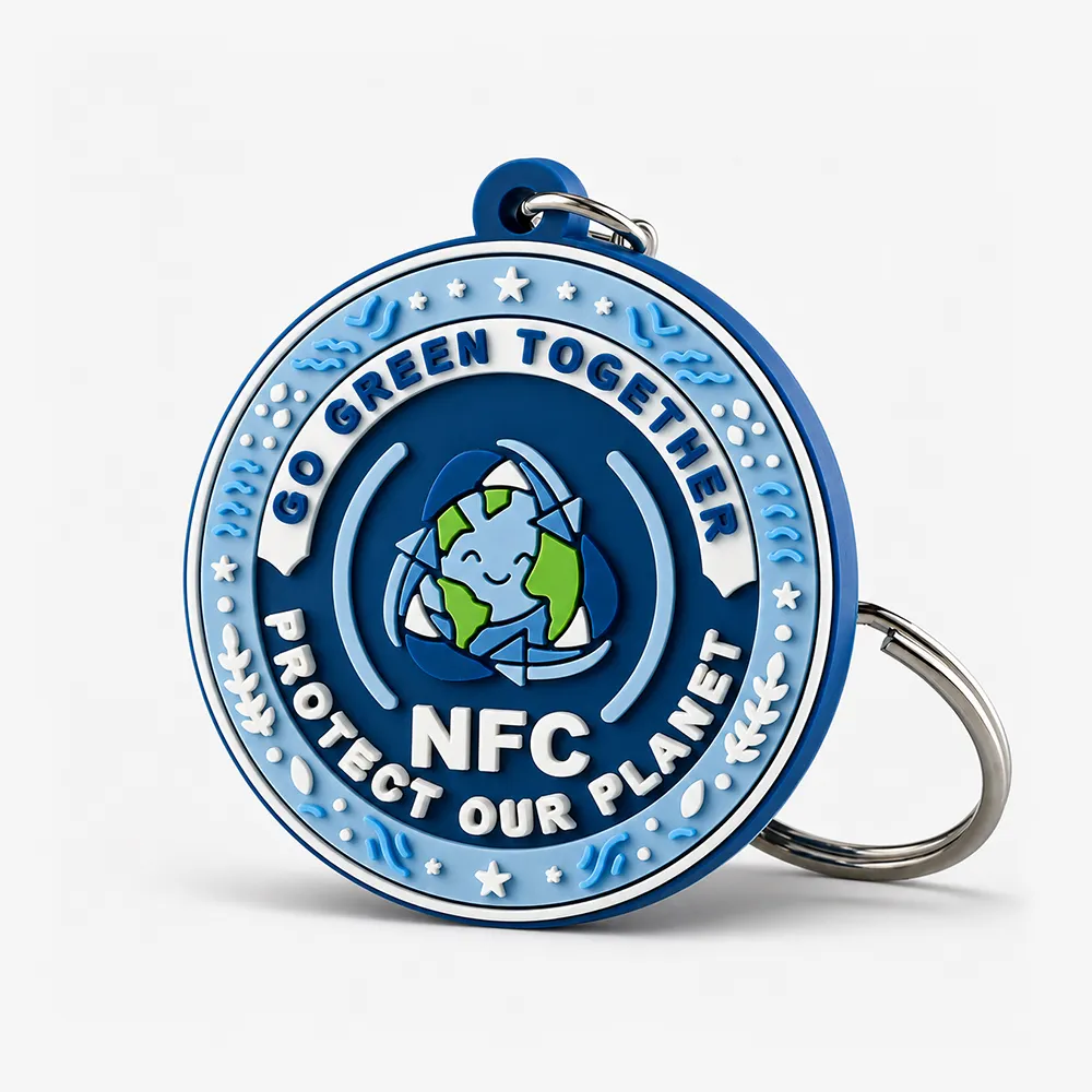 pvc NFC keychains 2 pvc NFC keychains 2