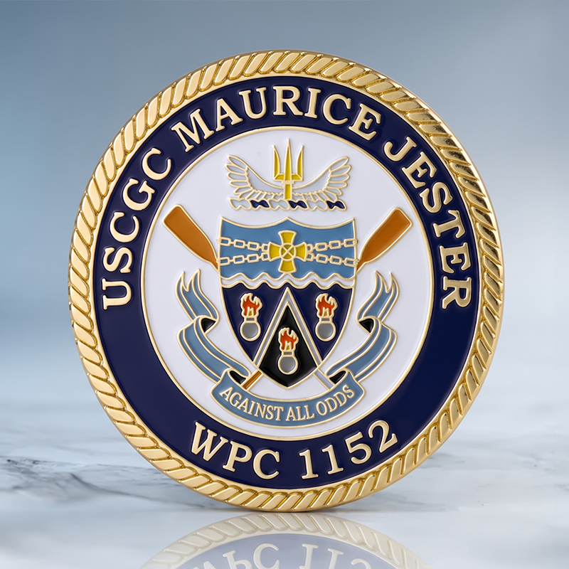 USCG Maurice Jester Honor Challenge Coins