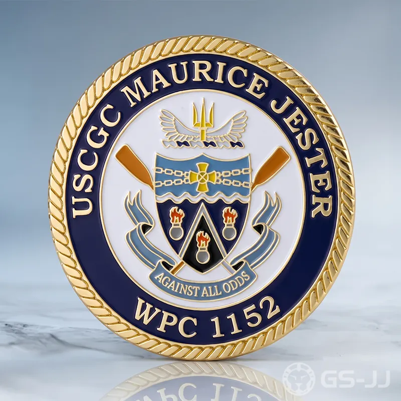 USCG Maurice Jester Honor Challenge Coins USCG Maurice Jester Honor Challenge Coins