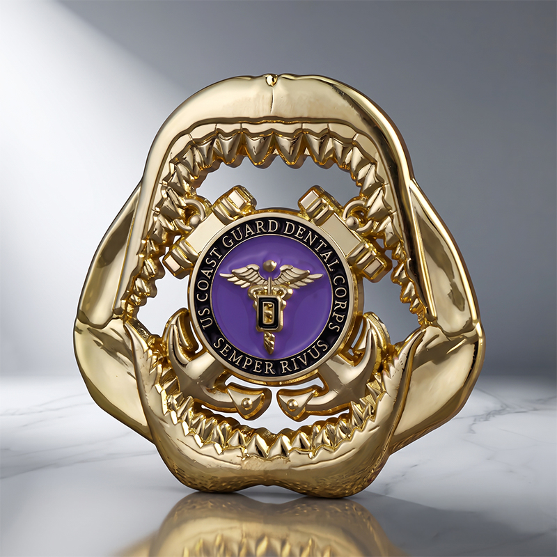 US Coast Guard Dental Corps Challenge Coins