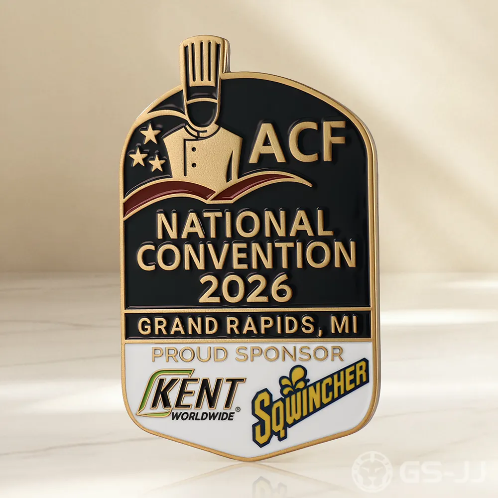 custom ACF logo enamel pins custom ACF logo enamel pins