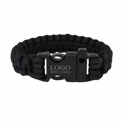 Survival Paracord Bracelet with Whistle Survival Paracord Bracelet with Whistle