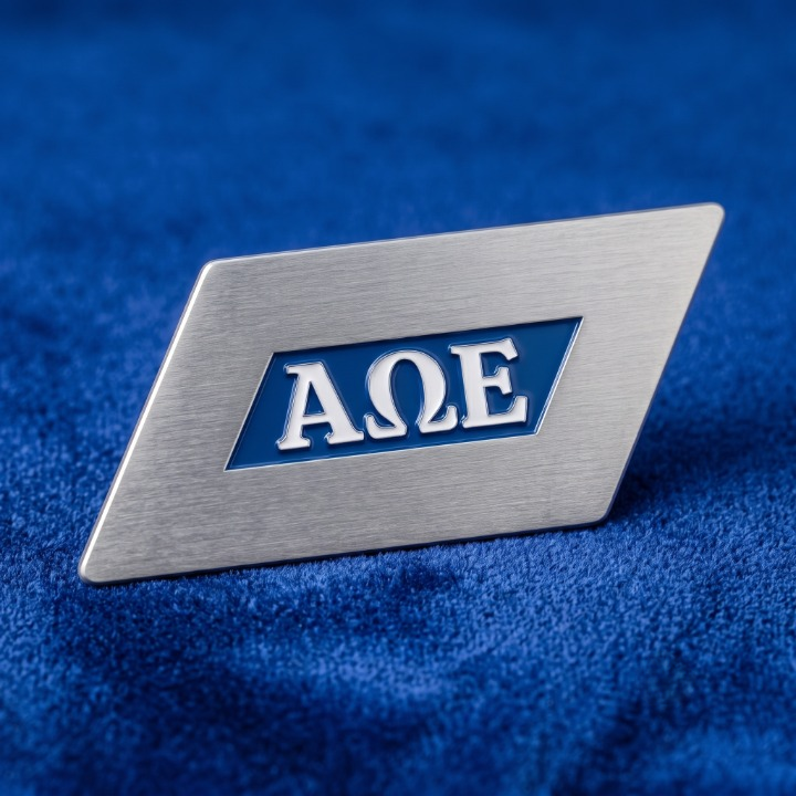 Sleek AΩE Sorority Pin