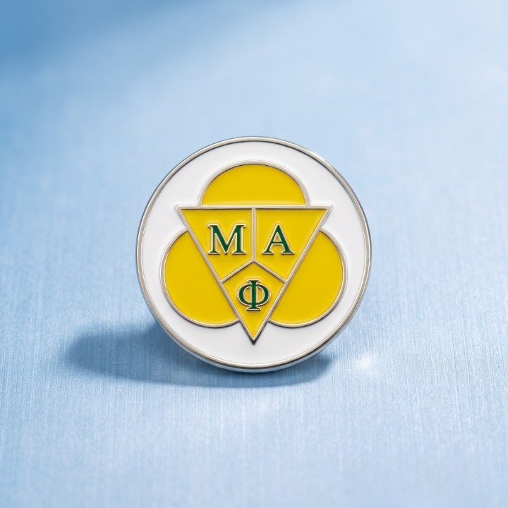 Soft Enamel MAΦ Sorority Pin