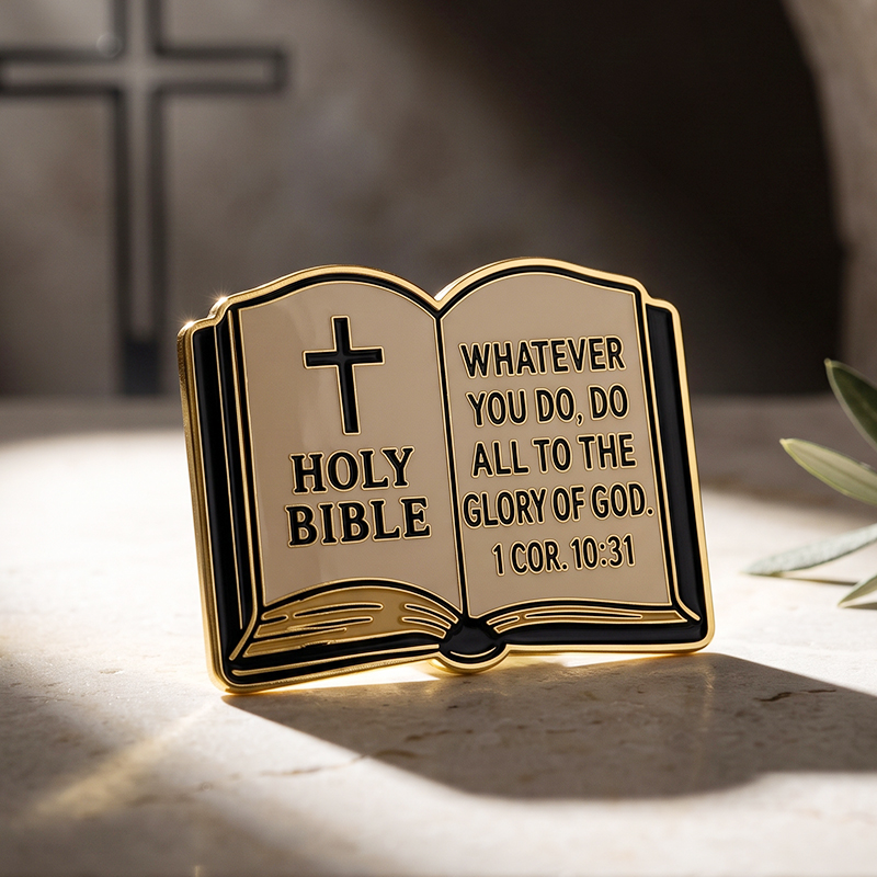 To the Glory of God Pin