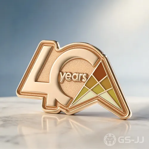40 Years Anniversary Magnetic Pin 40 Years Anniversary Magnetic Pin