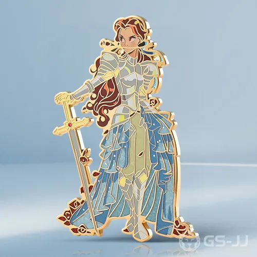 Fantasy Knight Enamel Pin Fantasy Knight Enamel Pin
