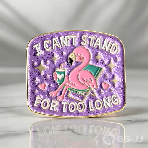Glitter Flamingo Magnetic Pin Glitter Flamingo Magnetic Pin