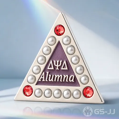Greek Alumna Triangle Pin Greek Alumna Triangle Pin