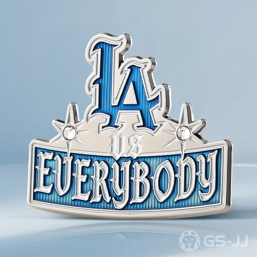 LA Everybody Silver Pin LA Everybody Silver Pin