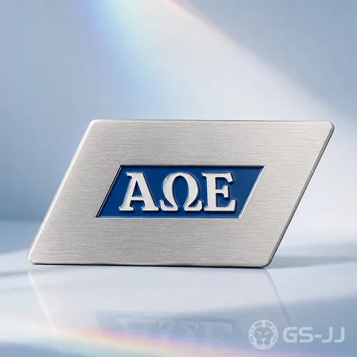 Sleek AΩE Sorority Pin Sleek AΩE Sorority Pin