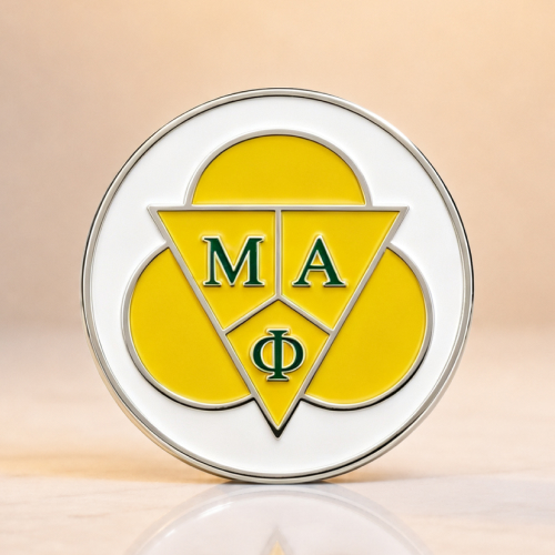 Soft Enamel MAΦ Sorority Pin