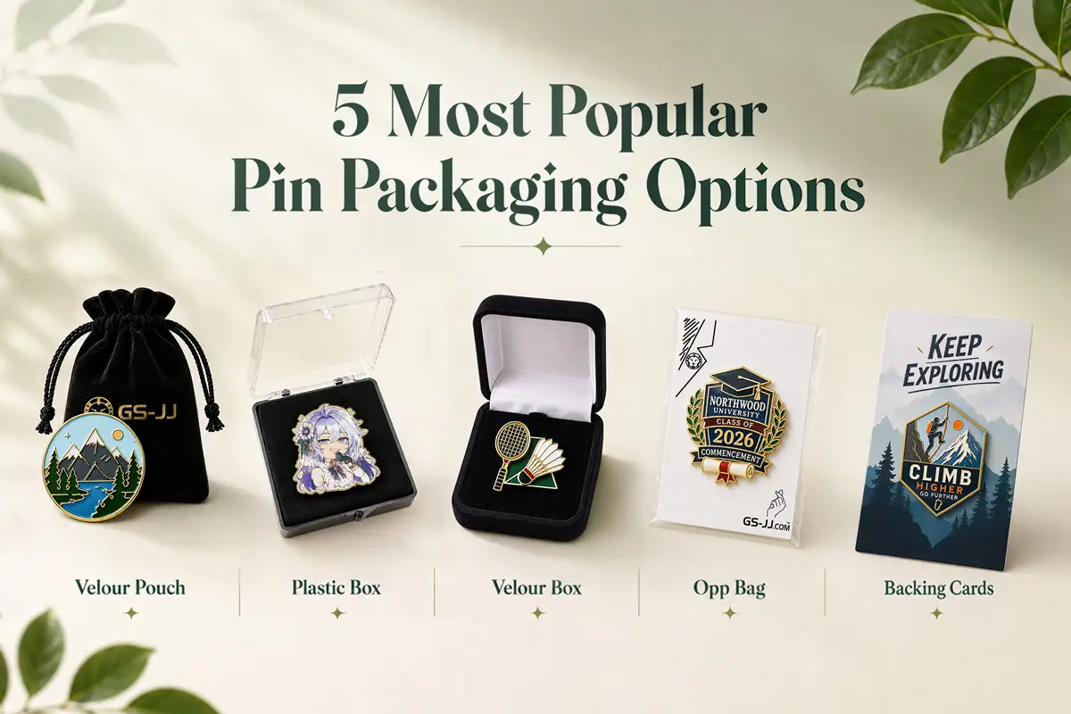 Types of Custom Pin Packaging