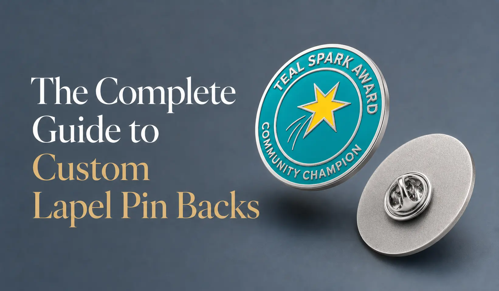 The Complete Guide to Custom Lapel Pin Backs