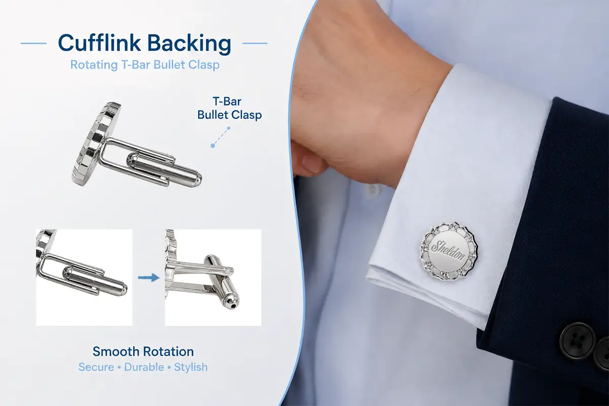 Cufflink Backing