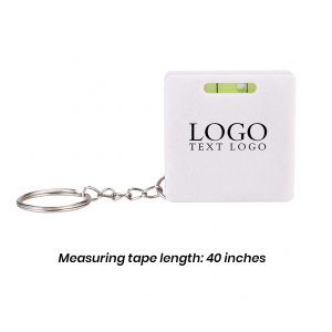 Customized Square Level Tape Measure Key Tag