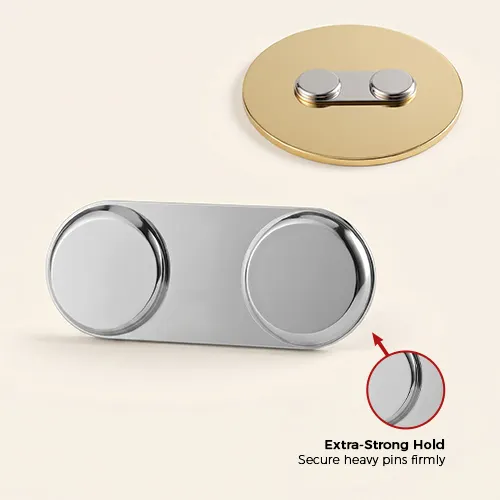 Strong Magnetic Pin Backing