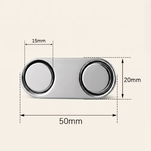 Strong Magnetic Pin Backing