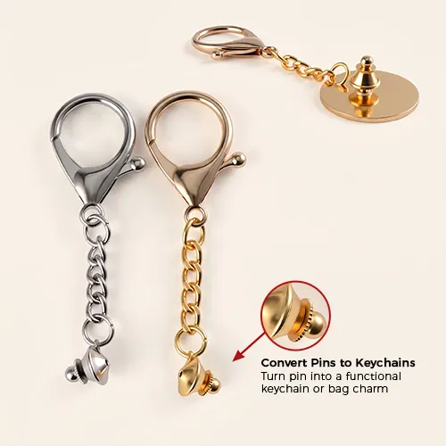 Pin to Keychain Converter