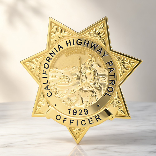 California Highway Patrol Officer Star Pin California Highway Patrol Officer Star Pin
