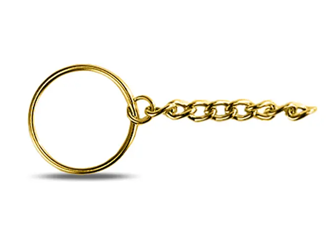 Split Ring with Long Chain