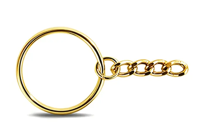 Split Ring with Short Chain