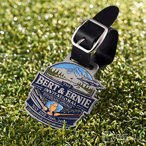 Bert Ernie Invitational Custom Golf Bag Tag Bert Ernie Invitational Custom Golf Bag Tag