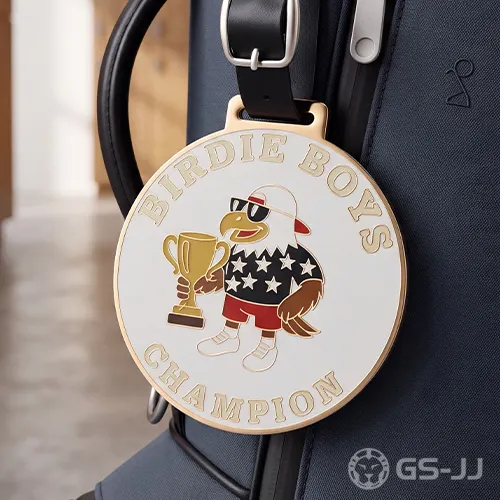 Birdie Boys Champion Round Custom Golf Bag Tag Birdie Boys Champion Round Custom Golf Bag Tag