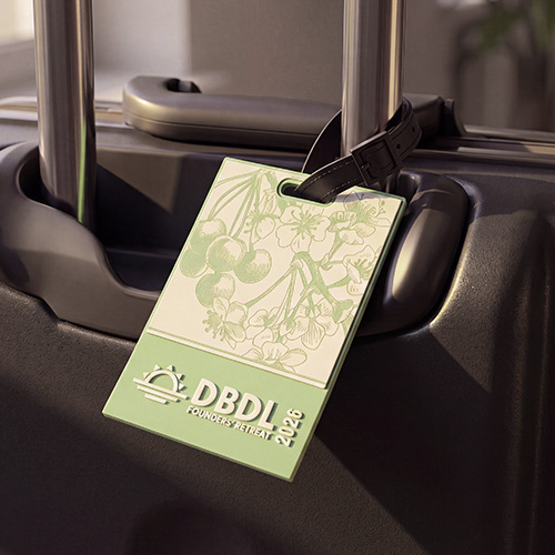 DBDL Founder Retreat Custom Logo Luggage Tags
