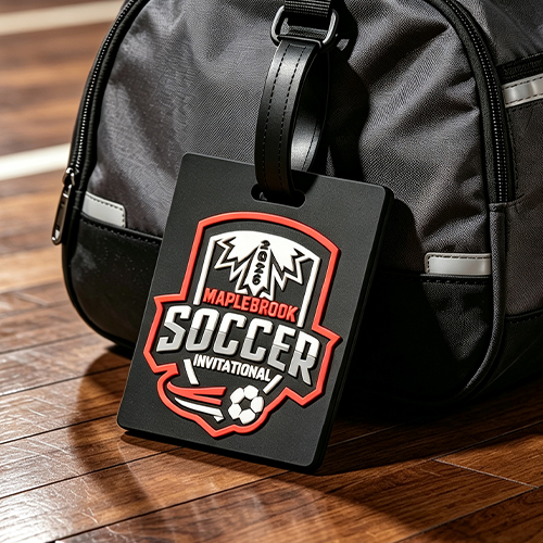 Maplebrook Soccer Custom PVC Luggage Tag