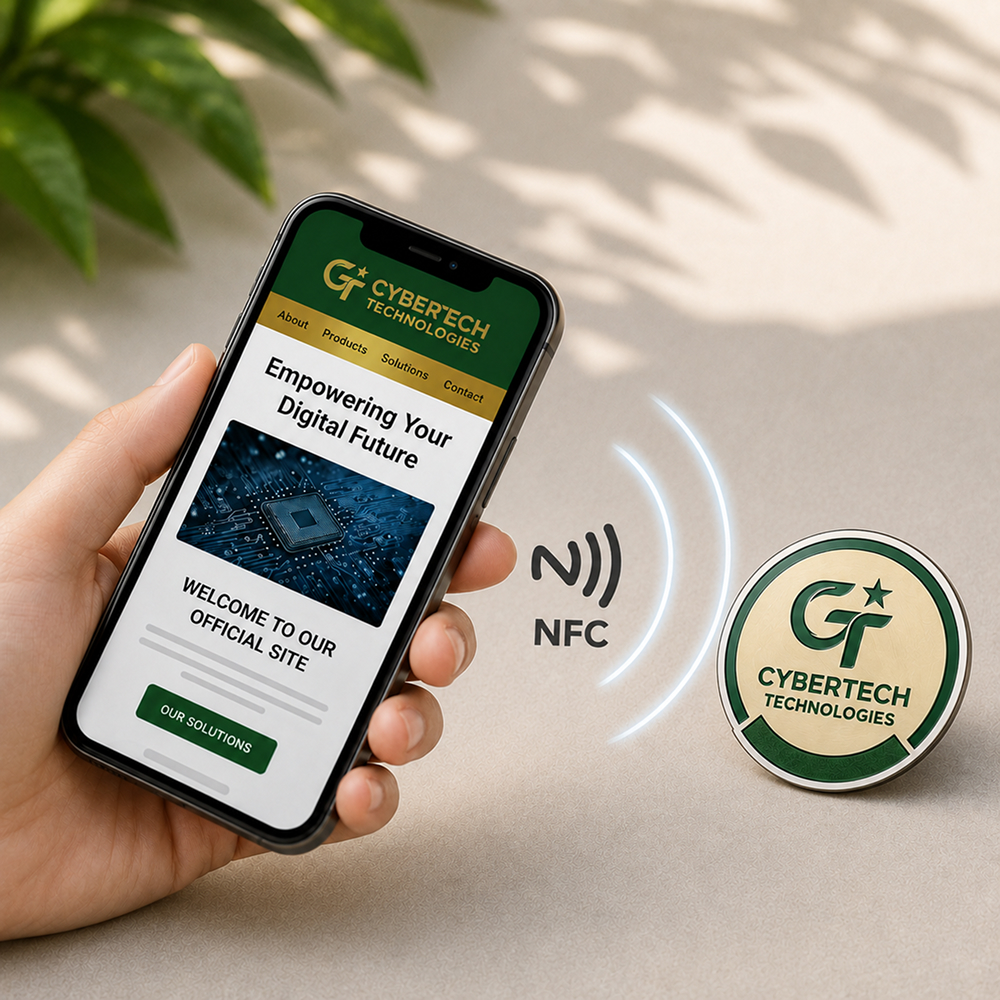 NFC Pin Linking to a Website