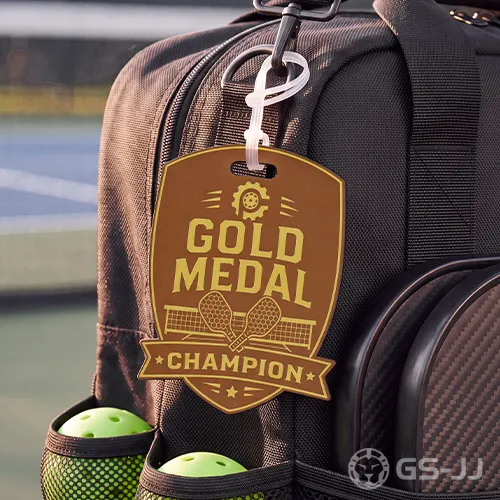 Pickleball Shield Custom Luggage Tag Pickleball Shield Custom Luggage Tag