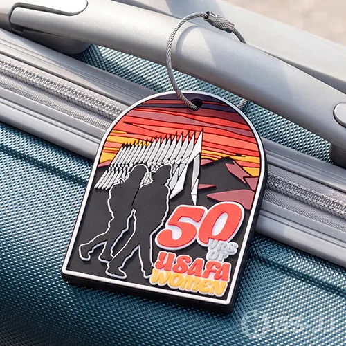 USAFA Women 50th Anniversary Luggage Tag USAFA Women 50th Anniversary Luggage Tag