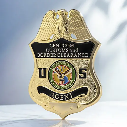 US CENTCOM Customs & Border Clearance Police Badge US CENTCOM Customs & Border Clearance Police Badge