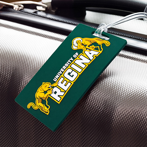 University of Regina Custom Soft PVC Luggage Tags