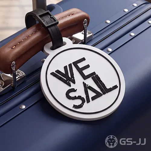 WE SAIL Round Custom Soft PVC Luggage Tag WE SAIL Round Custom Soft PVC Luggage Tag