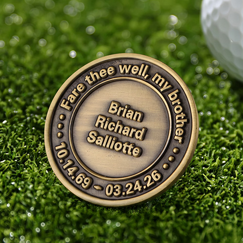 Brian Richard Salliotte Memorial Golf Challenge Coin