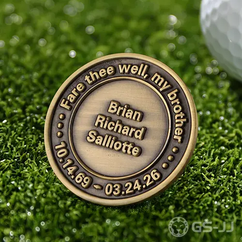 Brian Richard Salliotte Memorial Golf Challenge Coin Brian Richard Salliotte Memorial Golf Challenge Coin