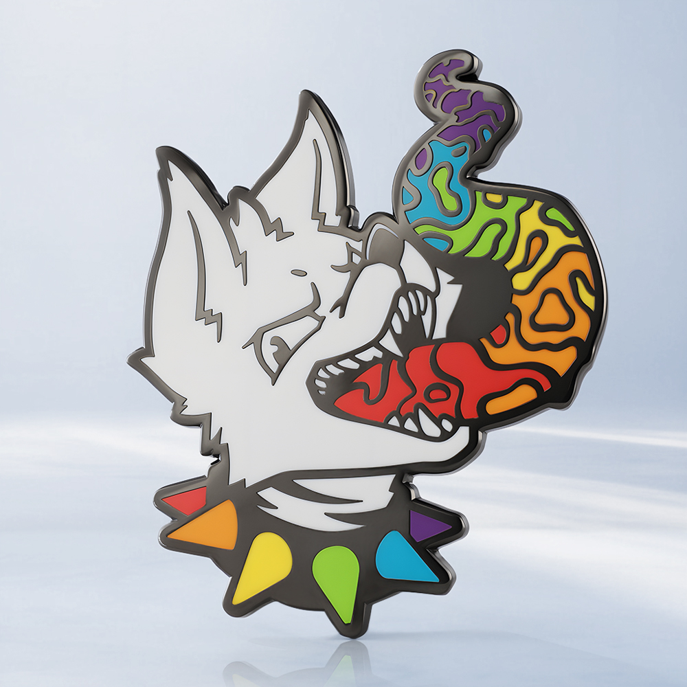 Custom Fox Enamel Pins