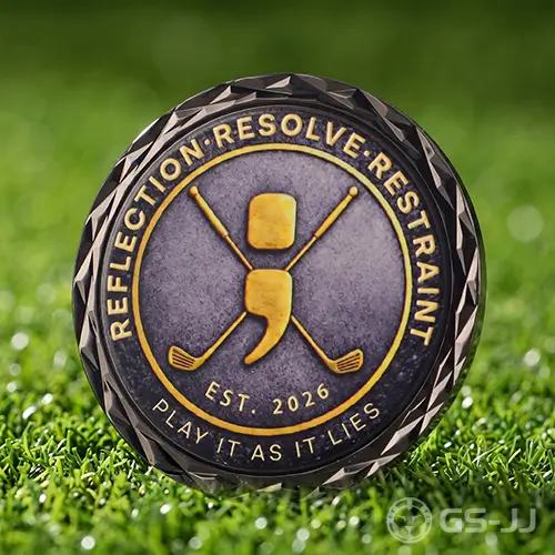 Hold Fire Golf Challenge Coin Hold Fire Golf Challenge Coin