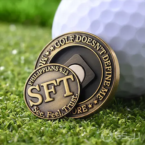 SFT See Feel Trust Magnetic Golf Ball Marker SFT See Feel Trust Magnetic Golf Ball Marker