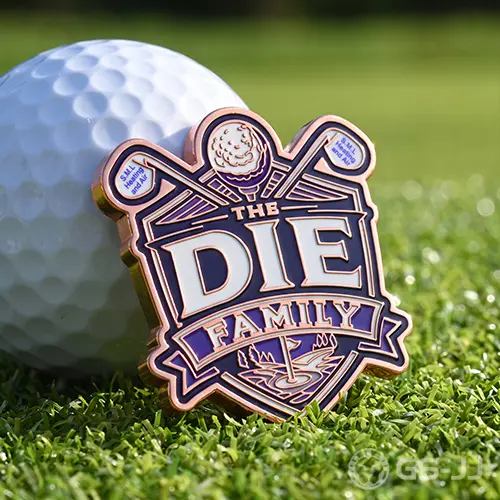 The Die Family Golf Challenge Coin The Die Family Golf Challenge Coin