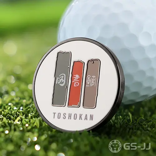 Toshokan Snow Cat Magnetic Golf Ball Marker Toshokan Snow Cat Magnetic Golf Ball Marker
