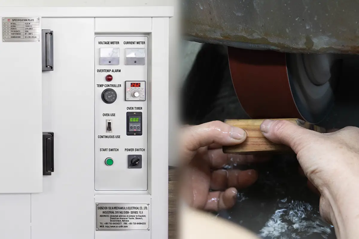 High-Temperature Baking & Stone Polishing